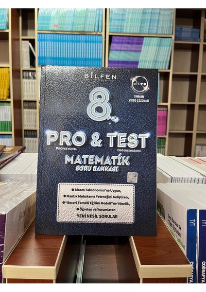 Bilfen 8. Sınıf Protest Matematik Soru Bankası 2025-26