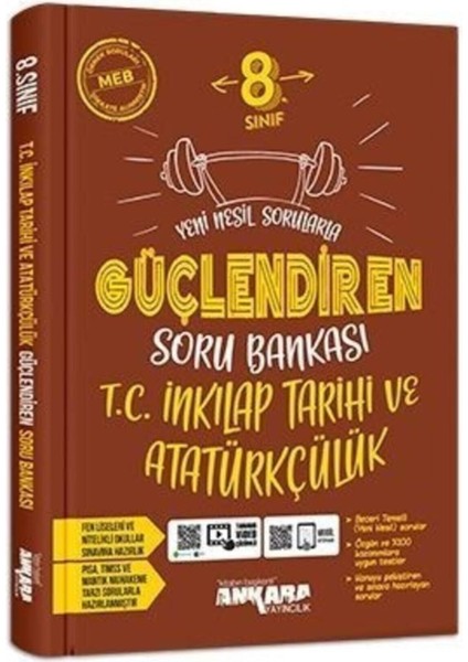Ankara 8. Sınıf Güçlendiren T.c.inkılap Tarihi ve Atatürkçülük 2022