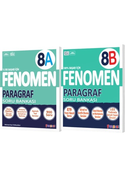 Fenomen 8.sınıf Lgs Paragraf A-B Soru Bankası