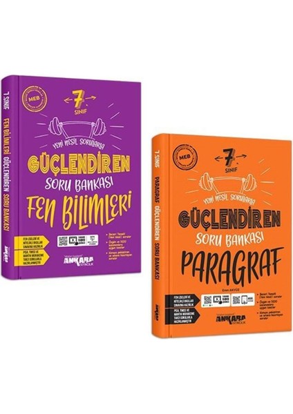 Ankara 2025 7. Sınıf Paragraf Fen Bilimleri Güçlendiren Soru Seti 2 Kitap
