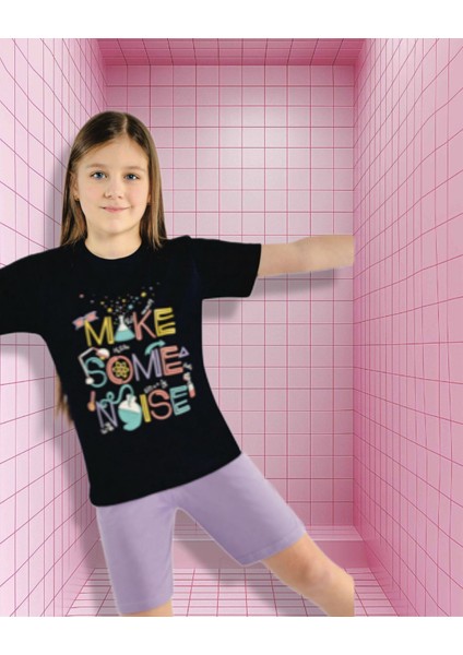 Markası 511 Kiz Çocuk Baskılı Pijama Takımı