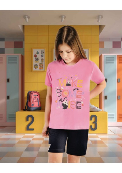 Markası 511 Kiz Çocuk Baskılı Pijama Takımı