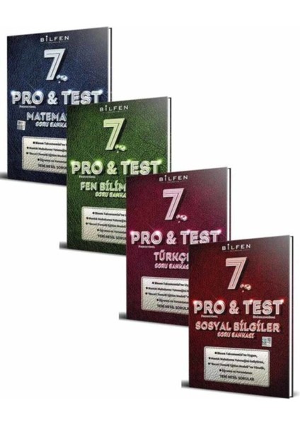 Protest 7. Sınıf Matematik Türkçe Fen Sosyal Seti