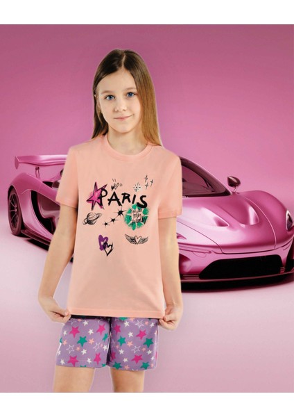Markası 510 Kiz Çocuk Baskılı Pijama Takımı