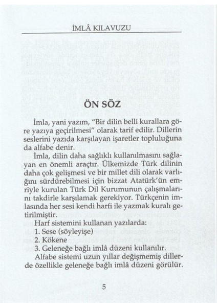 Yazım (Imla) Kılavuzu (Tdk Uyumlu) fiyatları