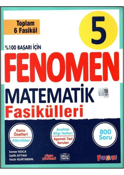 Fenomen 5. Sınıf Matematik Fasikülleri