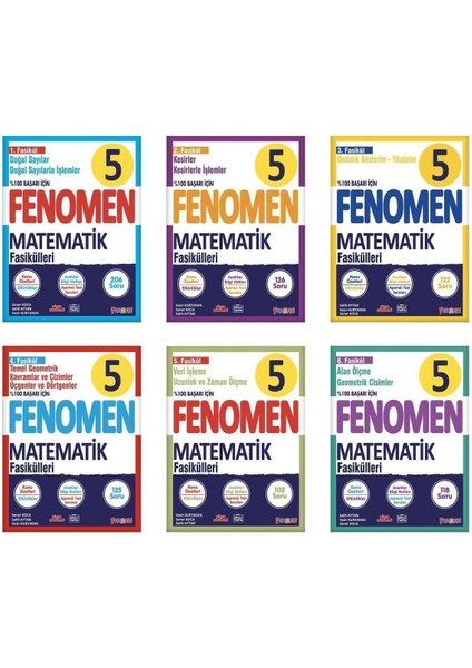 Fenomen 5. Sınıf Matematik Fasikülleri fiyatları