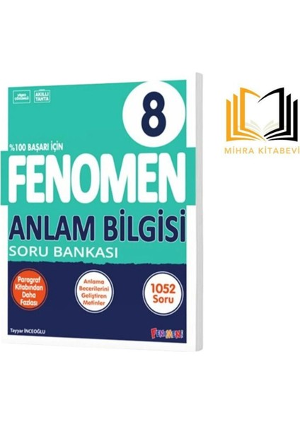 Gama Yayınları Fenomen 8.sınıf Fenomen Anlam Bilgisi Soru Bankası