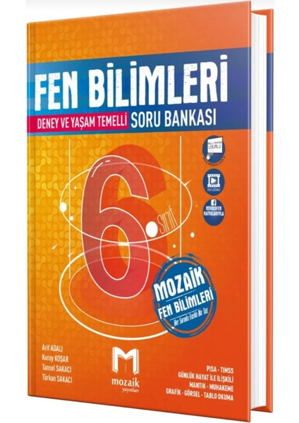 Mozaik 6. Sınıf Fen Bilimleri Soru Bankası