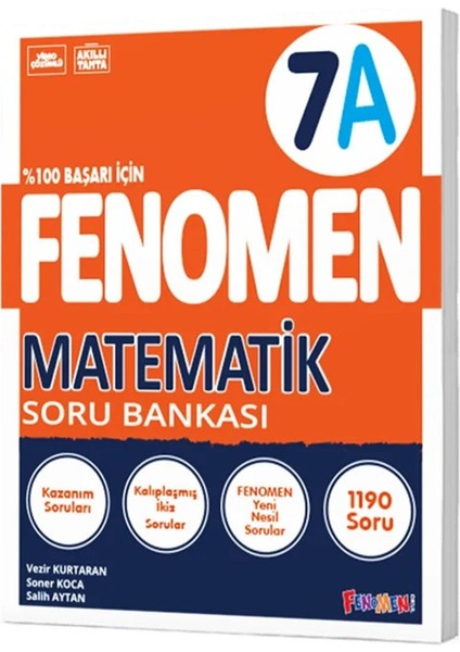 Müfredat Yeni Nesil 7.sınıf A Serisi Matematik Soru Bankası