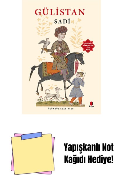 Gülistan + Yapışkanlı Not Kağıdı