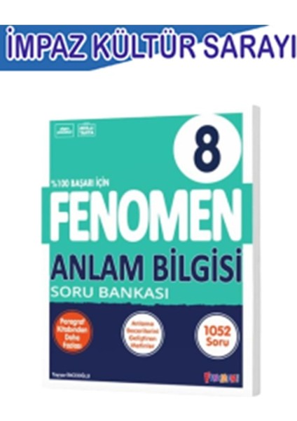 Fenomen 8.sınıf Anlam Bilgisi Soru Bankası