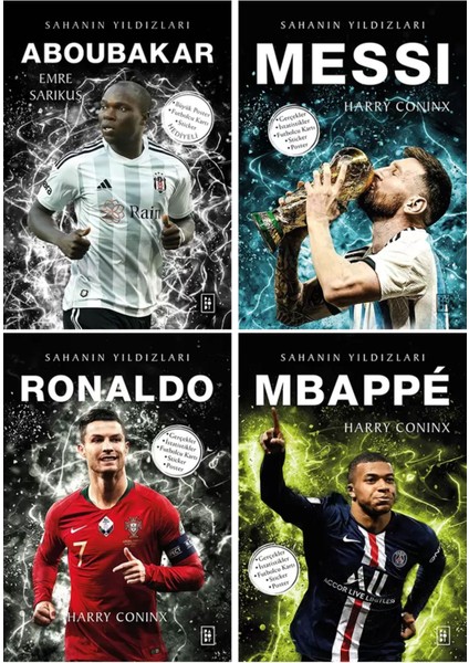 Aboubakar - Messi - Ronaldo - Mbappe Sahanın Yıldızları