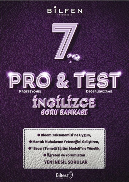 Bilfen 7. Sınıf Protest Ingilizce Soru Bankası