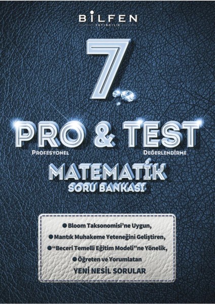 Bilfen 7. Sınıf Protest Matematik Soru Bankası