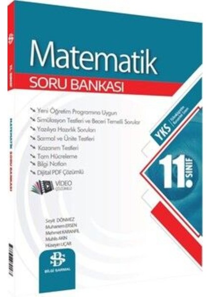 Bilgi Sarmal 11. Sınıf Matematik Soru Bankası 2026