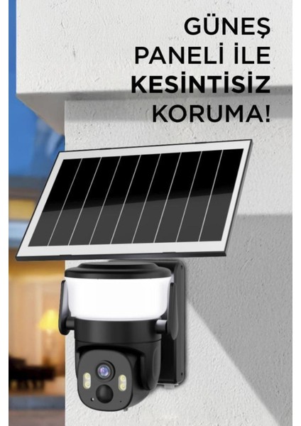 CMR30 Şarjlı Duvar Lambası Görünümlü Dış Mekan Kamerası Akıllı Ip Güneş Enerjili Kamera fiyatları