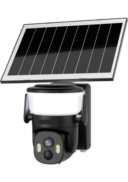 CMR30 Şarjlı Duvar Lambası Görünümlü Dış Mekan Kamerası Akıllı Ip Güneş Enerjili Kamera modelleri