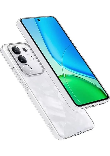 Vivo Y29 4g Kılıf Zore Süper Silikon Kapak - Şeffaf modelleri