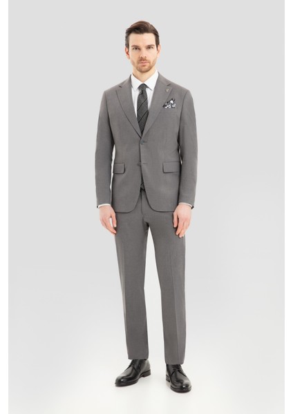 Mono Yaka Takım Elbise Gri fiyatları