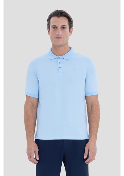 Bordo Polo Yaka T-Shirt