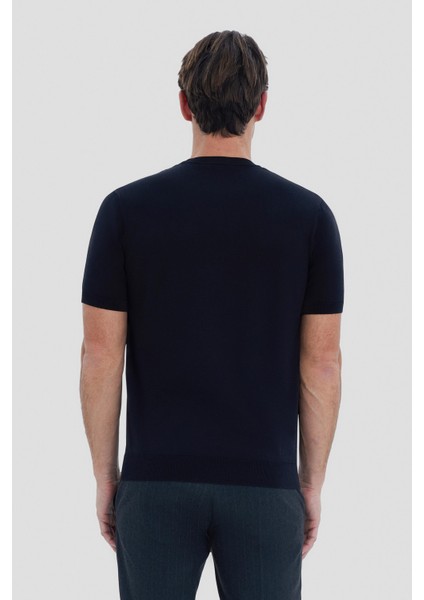 Siyah Bisiklet Yaka T-Shirt modelleri