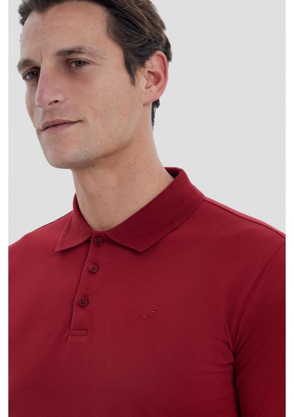 Bordo Polo Yaka T-Shirt indirimleri