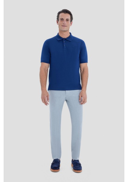 SABRİ ÖZEL APAŞ YAKA TRİKO T-SHIRT Lacivert fiyatları