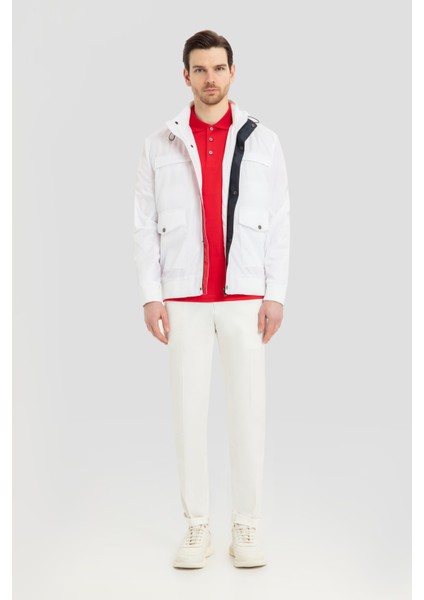 KAPŞONLU MONT Beyaz fiyatları