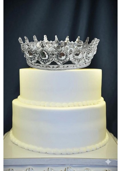 Pasta Üstü Tacı Mika Doğum Günü Taç