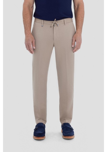 Jogger Erkek Pantolon Bej