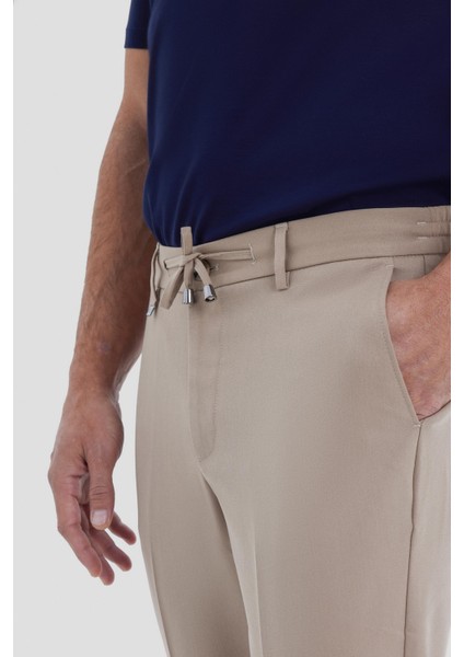Jogger Erkek Pantolon Bej modelleri
