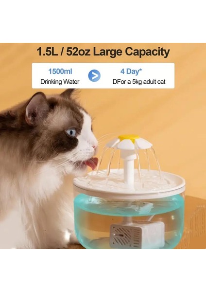 Kedi ve Köpek Için Akıllı Kedi Çeşmesi (Usb) modelleri