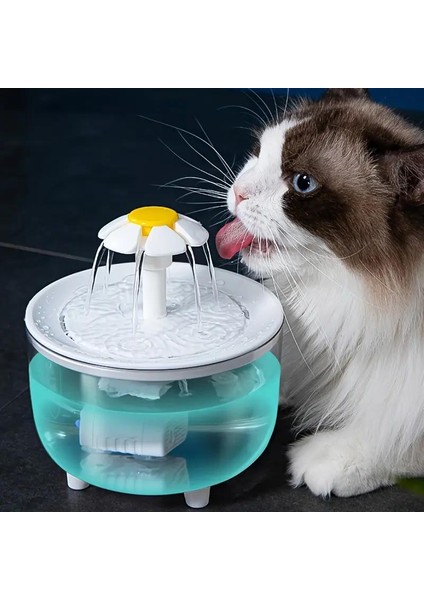 Kedi ve Köpek Için Akıllı Kedi Çeşmesi (Usb)