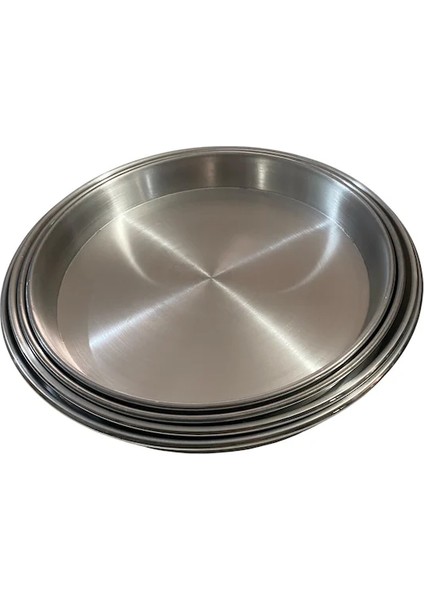 Alüminyum Fırın Tepsisi 4'lü Set Börek Baklava Tepsi 36-38-40-42 cm