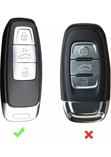 Audi A3 A4 B9 A6 A7 4K A8 E-Tron Q5 Q8 C8 D5 Sq8 Anahtar Kılıfı fırsatları