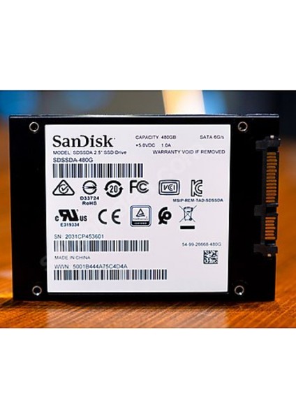 480GB Sata3 SSD 530MB Okuma 445MB Yazma Sessiz Hızlı Uygun Fiyatlı Sandisk Sistem Diski fırsatları