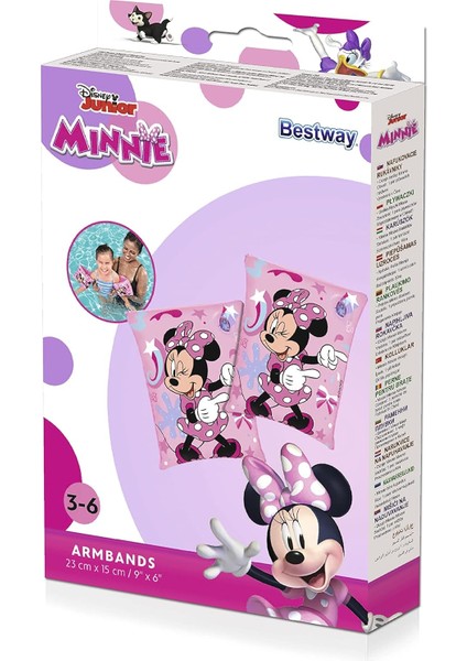 Minnie Çocuk Şişme Kolluk Minnie Mouse Deniz Plaj Yüzme Kolluğu Oyuncak fırsatları