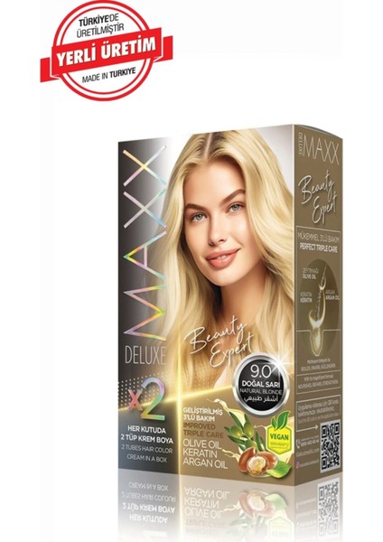 Beauty Keratinli Saç Boya Seti 2 Tüp + 2 Oksidan 34 Harika Renk Seçeneği