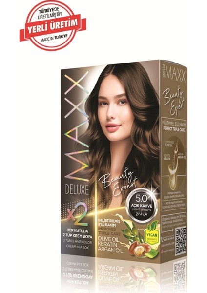 Beauty Keratinli Saç Boya Seti 2 Tüp + 2 Oksidan 34 Harika Renk Seçeneği
