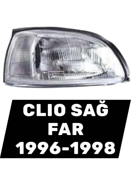 Clıo Sağ Far 1996-1998 7701042148