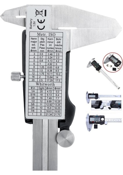Kumpas - Dijital Kumpas 0,01 mm - 150MM 6inc fiyatları