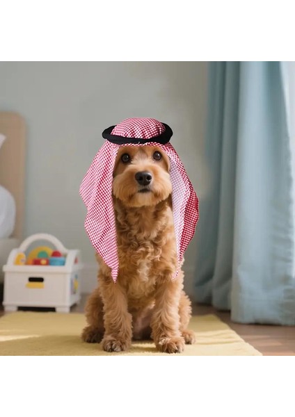 Kedi ve Köpek Için Arap Şalı ve Çemberi (Kefiye ve Agel) modelleri