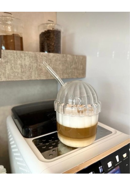 1 Adet Mika Bardak 430 ml (1 Adet Cam Pipet Hediyeli)| Kahve, Limonata, Meşrubat Sunum Bardağı fiyatları