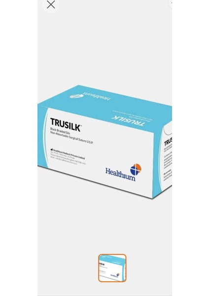2.0 Keskin Emilemeyen İpek Cerrahi İplik (12 Adet) fiyatları