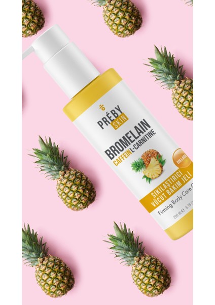 Prebyskin Bromelain, Kafein ve L-Carnitine Içeren Vücut Bakım Jeli indirimleri