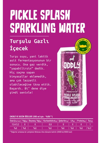 Pıckle Splash Turşu Suyu Kutu 250 ml x 24 Adet indirimleri