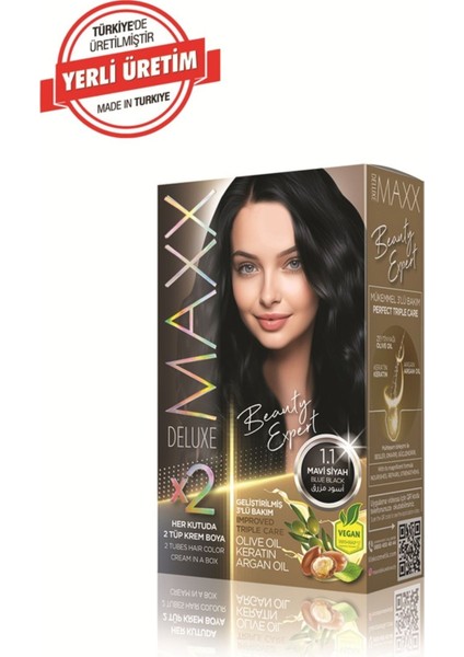 Beauty Keratinli Saç Boya Seti 2 Tüp + 2 Oksidan 34 Harika Renk Seçeneği