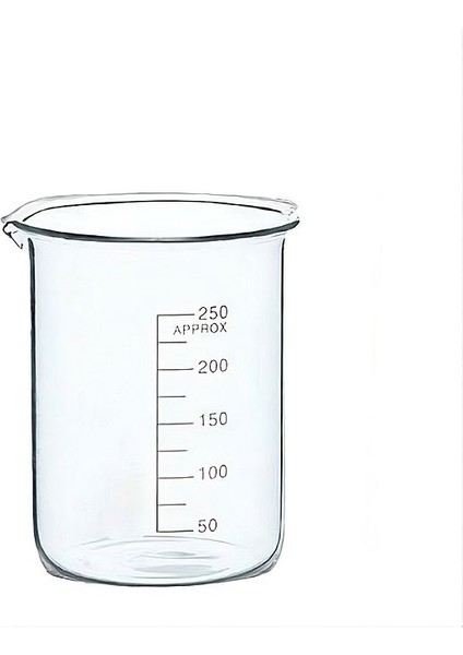 Cam Beher – Isıya Dayanıklı Borosilikat Cam – 250 ml