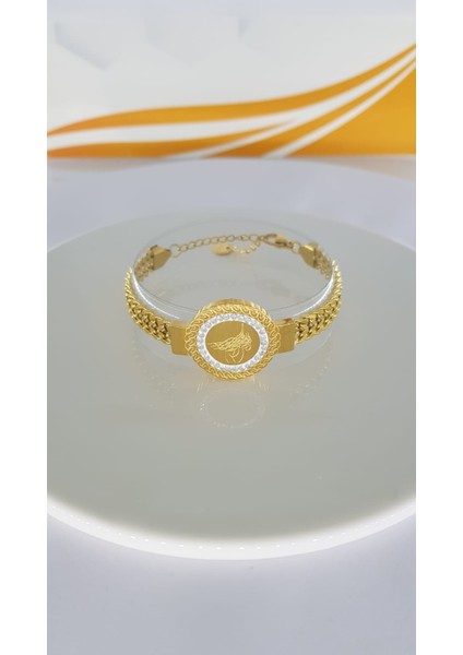 Tuğra Osmanlı Hediye Çelik Bileklik SNS400352 kararmaz fiyatları